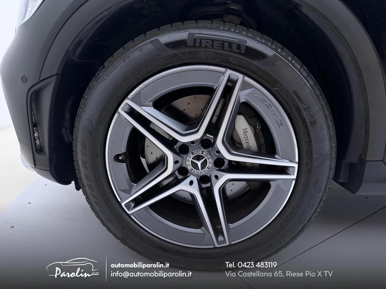 MERCEDES-BENZ GLC 200 d 4Matic Premium AMG Black nazionale-1 prop.