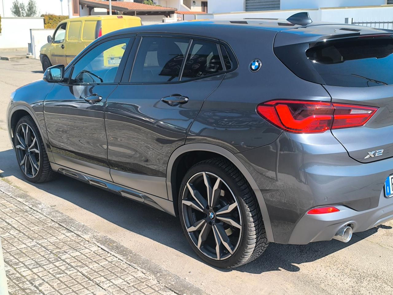 BMW X2 MSPORT S 2.0 DIESEL 09/2019 TAGLIANDI BMW NAV/TELECAMERA POST/