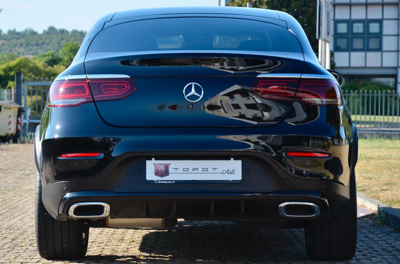 MERCEDES-BENZ GLC COUPE 300d PREMIUM AMG 4MATIC 245cv AUTO, UNICOPROP, SERVICE MERCEDES, UFF ITALIANA, EURO 6D, TETTO, NIGHT PACK, FARI LED, RETROCAMERA, PERMUTE
