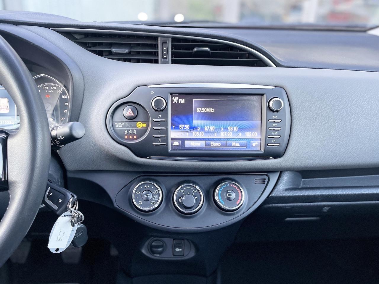 Toyota Yaris 1.0 Benzina 69CV E6 Neo - 2018