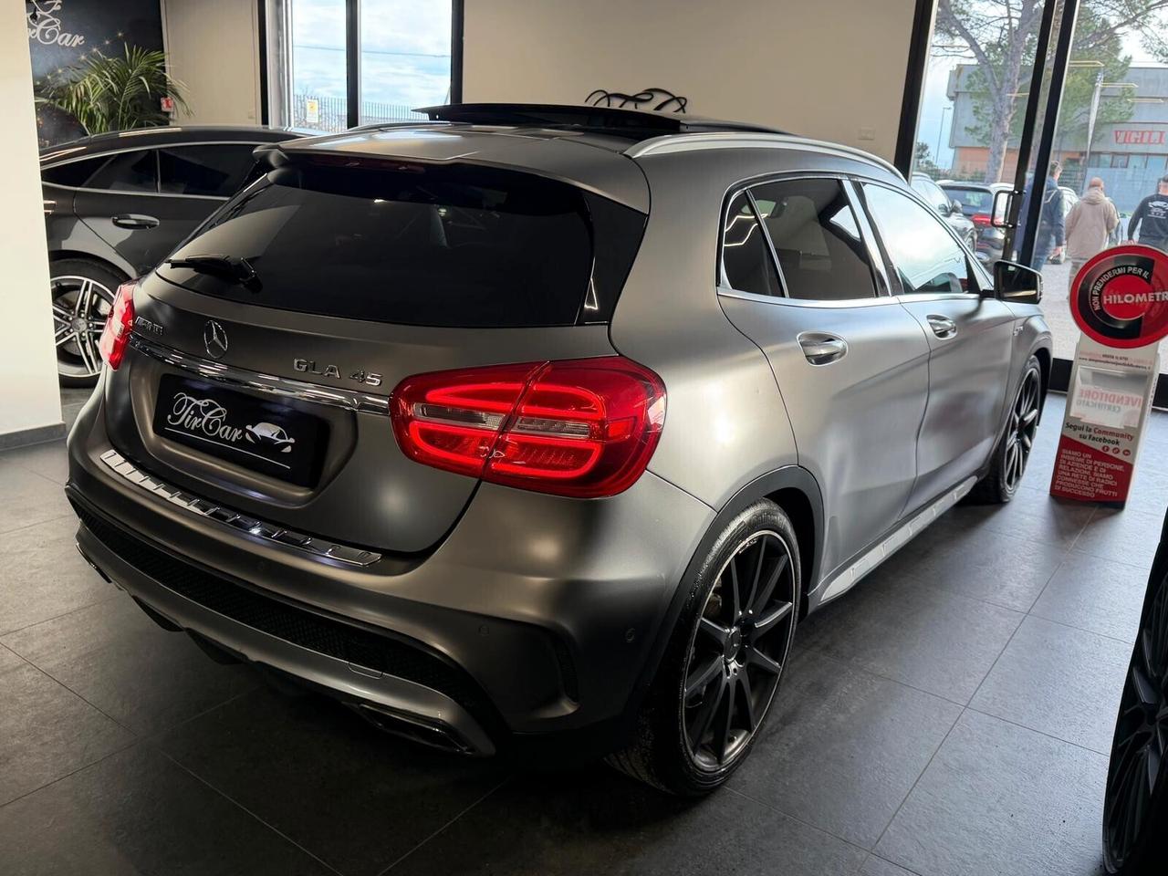 MERCEDES-BENZ GLA 45 PREMIUM 2.0 4MATIC 380CV TETTO PELLE CAM ANNO 2017