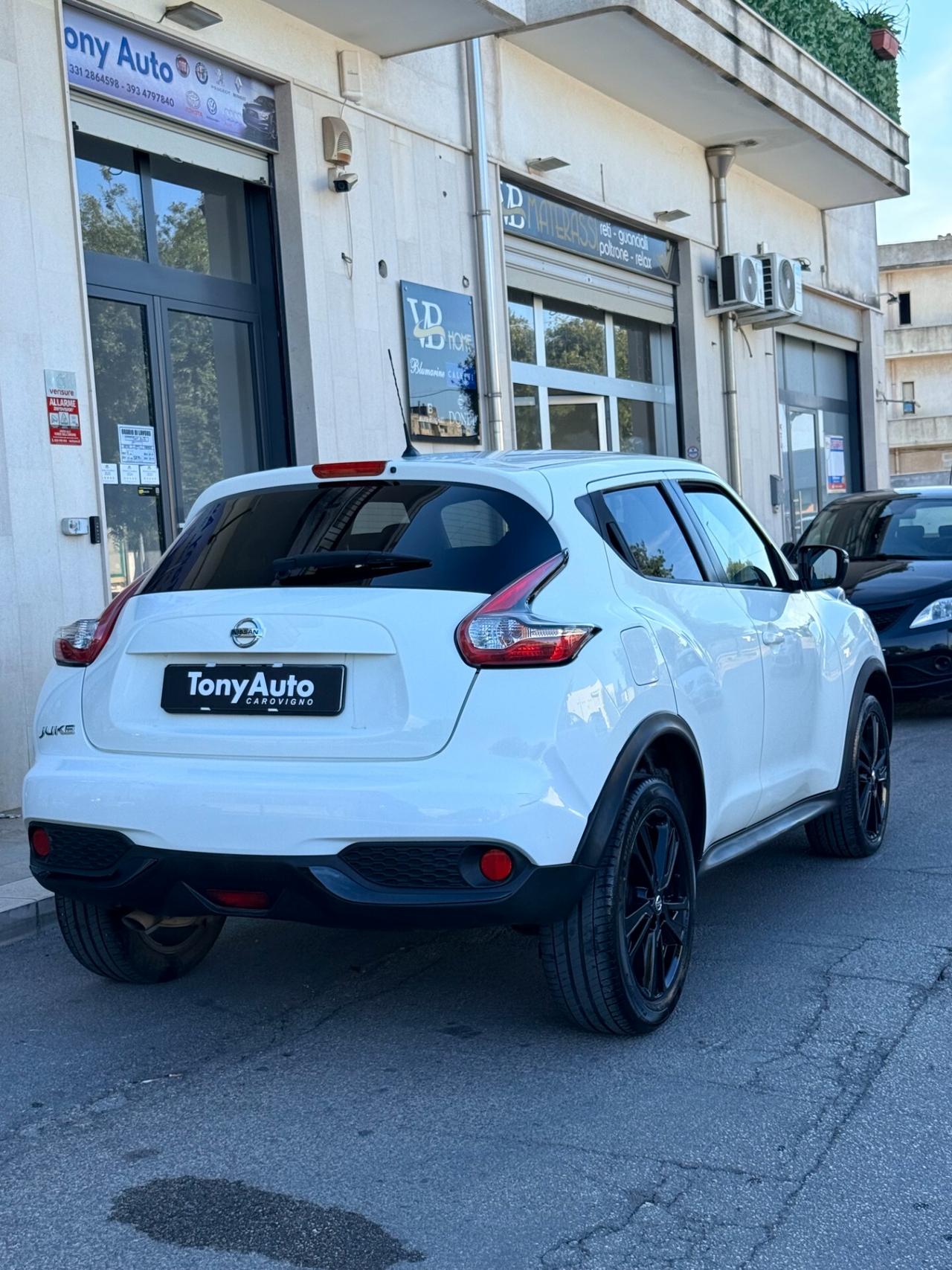 Nissan Juke 1.5 dci N-Connecta 110cv BLUETOOTH,BLOCK SHAFT,SENSORI PARCHEGGIO,ALCANTARA,TELEFONO,VIVAVOCE