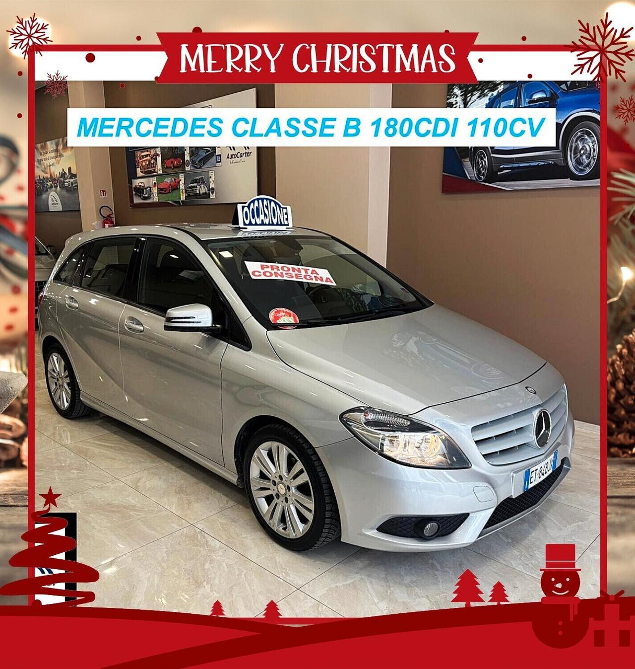 Mercedes CLASSE B 180 110CV *MOTORE MERCEDES*