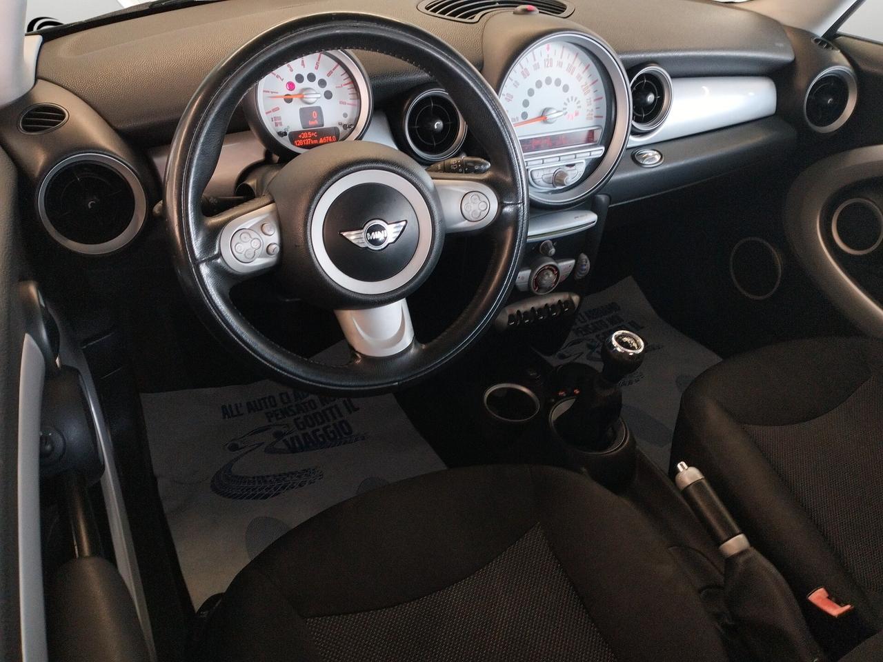 Mini Cooper 1.6 120cv - NEOPATENTATI - TETTO APRIBILE