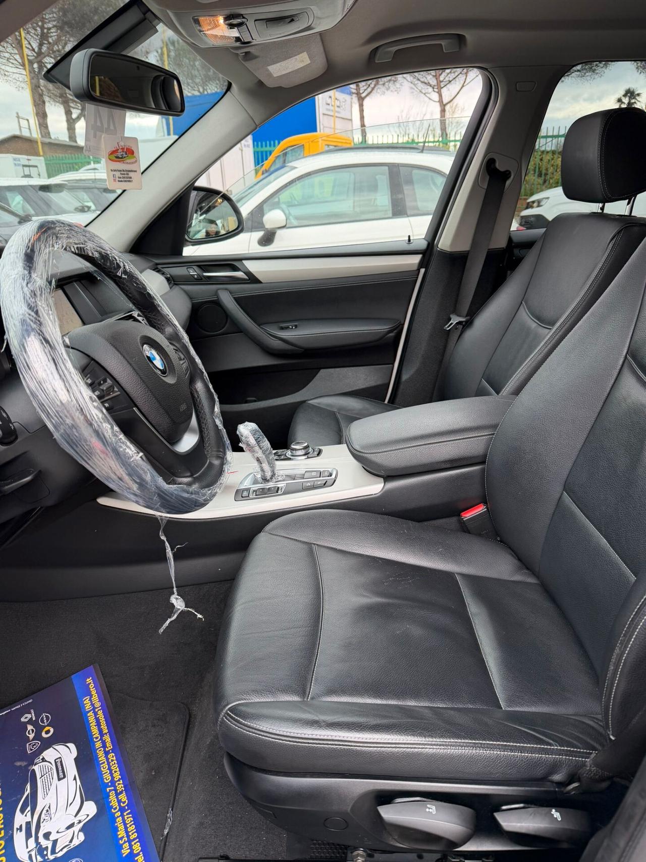 Bmw X3 20D X-DRIVE PELLE-AUTOMATICO KM 167000