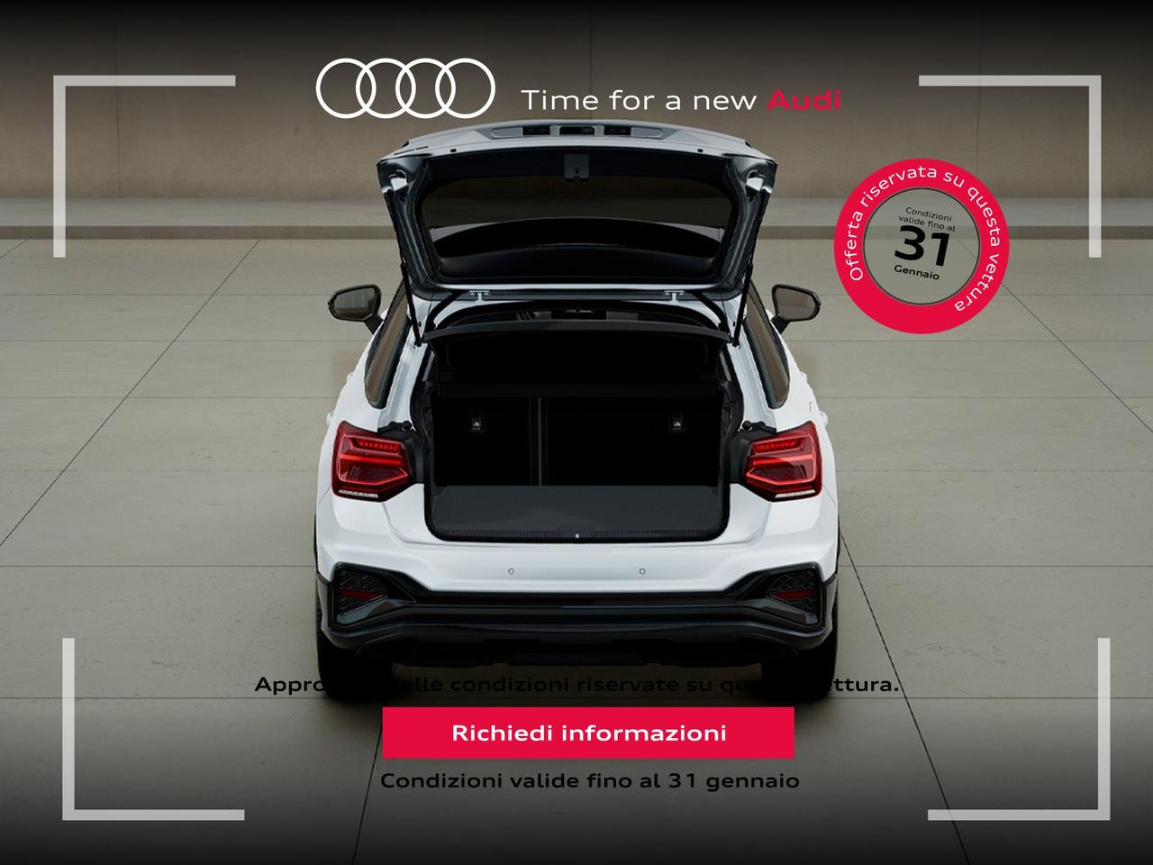 Audi Q2 35 2.0 tdi identity black s-tronic