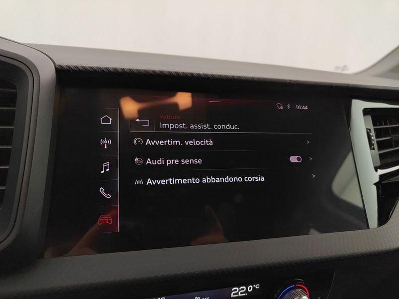 Audi A1 A1 SPB 25 TFSI Identity Black - OK PER NEOPATENTATI ! AUTOVETTURA RISERVATA A RIVENDITORI !!!