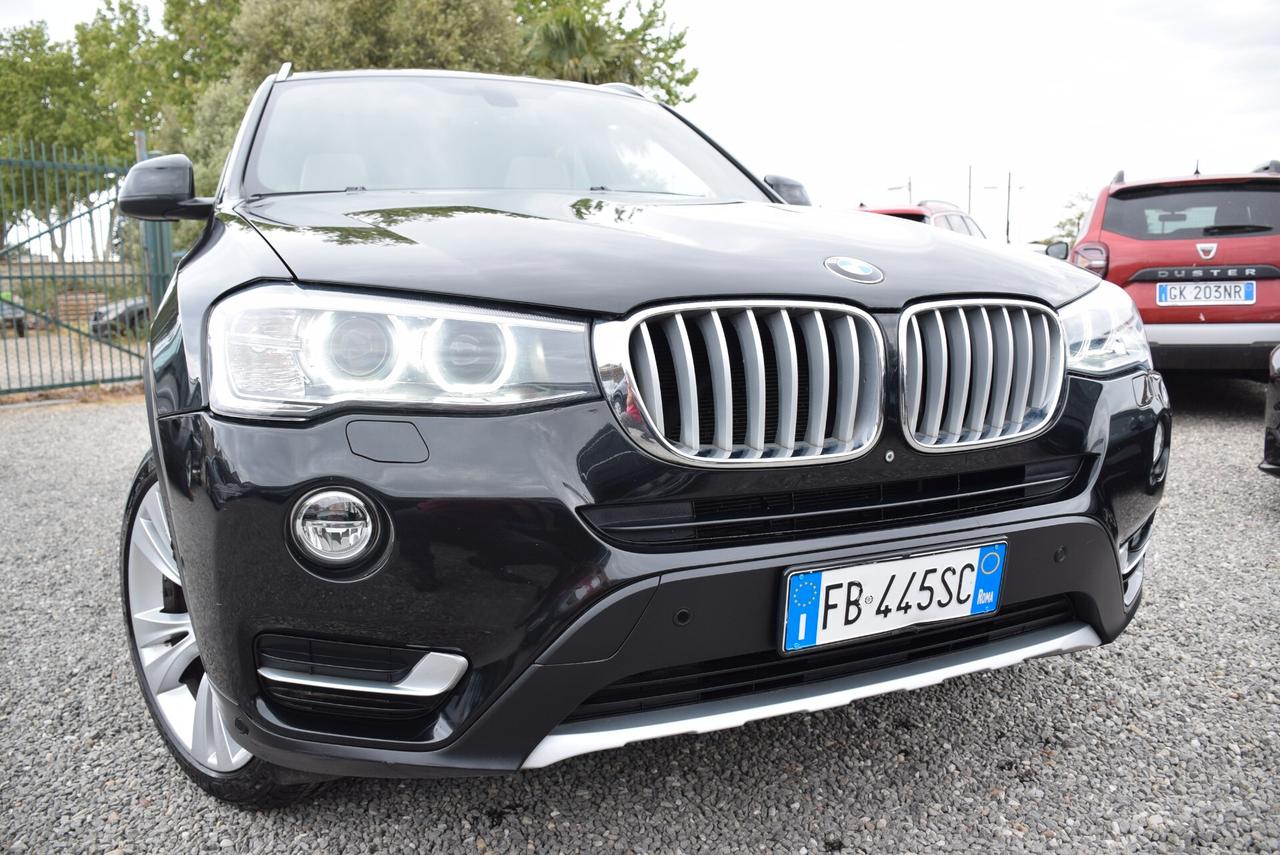 Bmw X3 4X4 xDrive20d AUTOM. xLine TETTO NAVI SENSORI CAM IVA DETR.