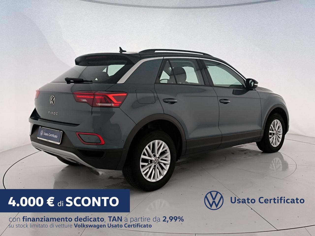 Volkswagen T-Roc 2.0 tdi life 150cv dsg