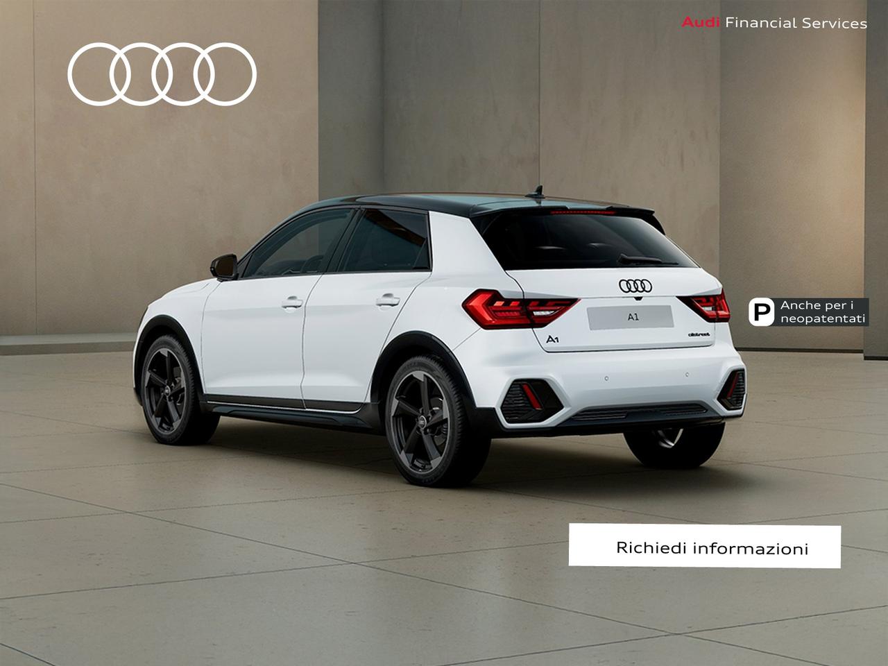 Audi A1 allstreet 30 1.0 tfsi identity contrast 116cv s tronic