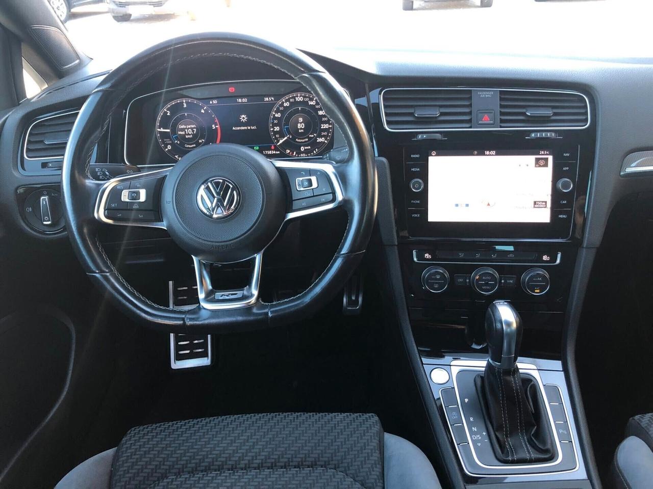 Volkswagen Golf 1.6 TDI 115 CV DSG r-line Sport 2018