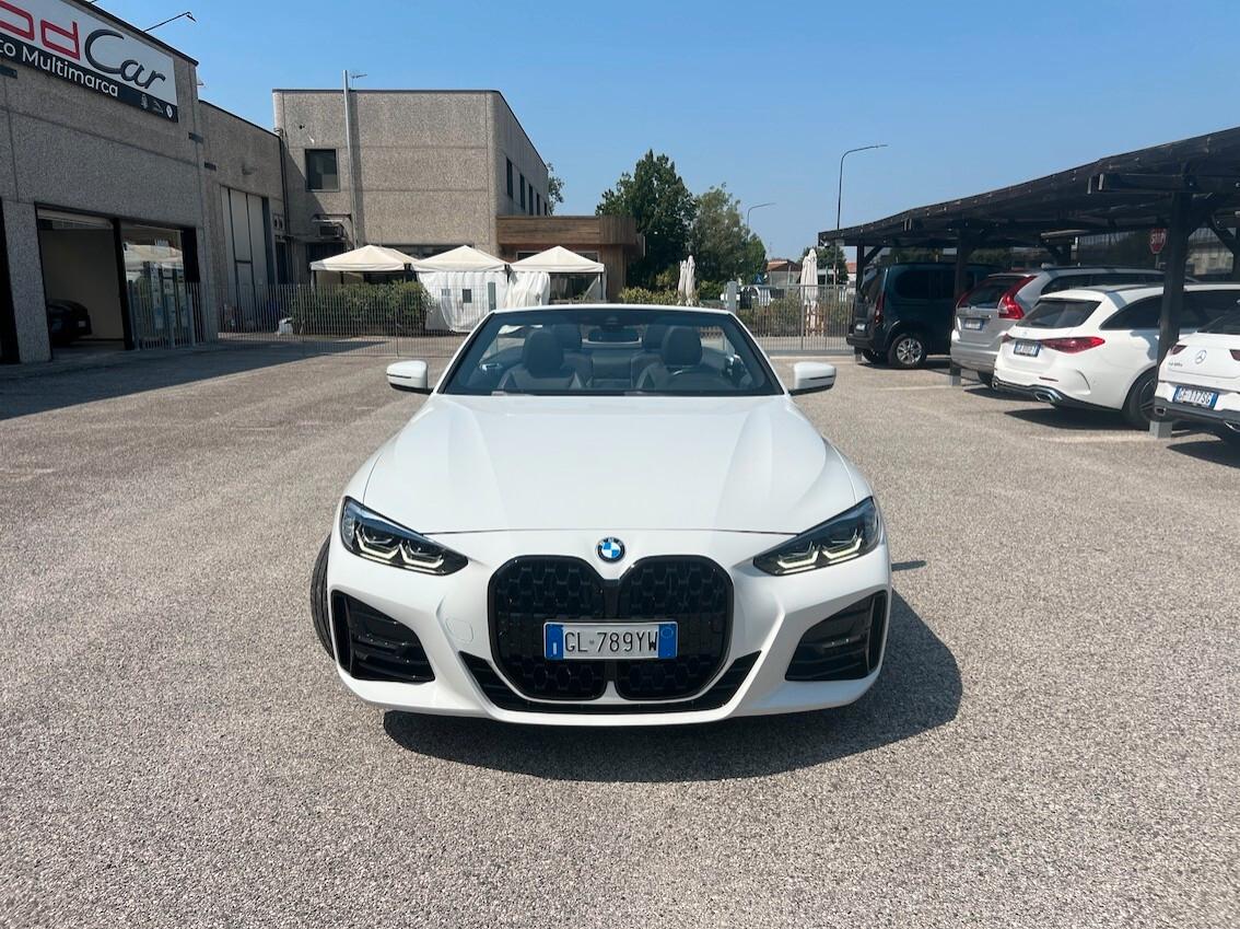 BMW 420 d 190 cv Cabrio mhev 48V Msport PREZZO IVA INCLUSA