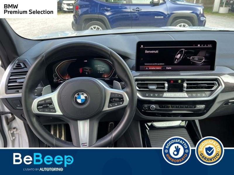 BMW X3 XDRIVE20D MHEV 48V MSPORT AUTO