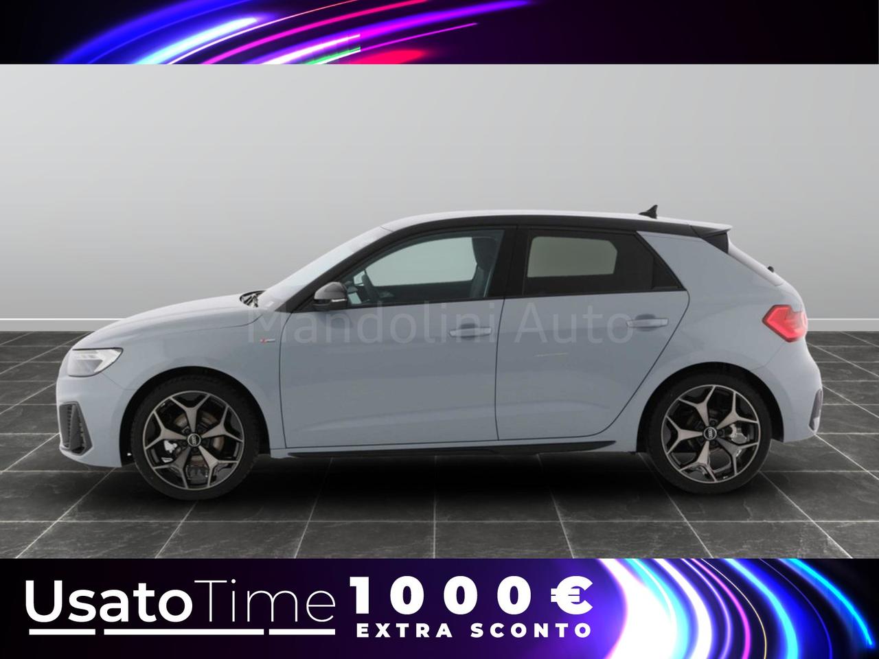 Audi A1 sportback 30 1.0 tfsi 116cv identity black s tronic