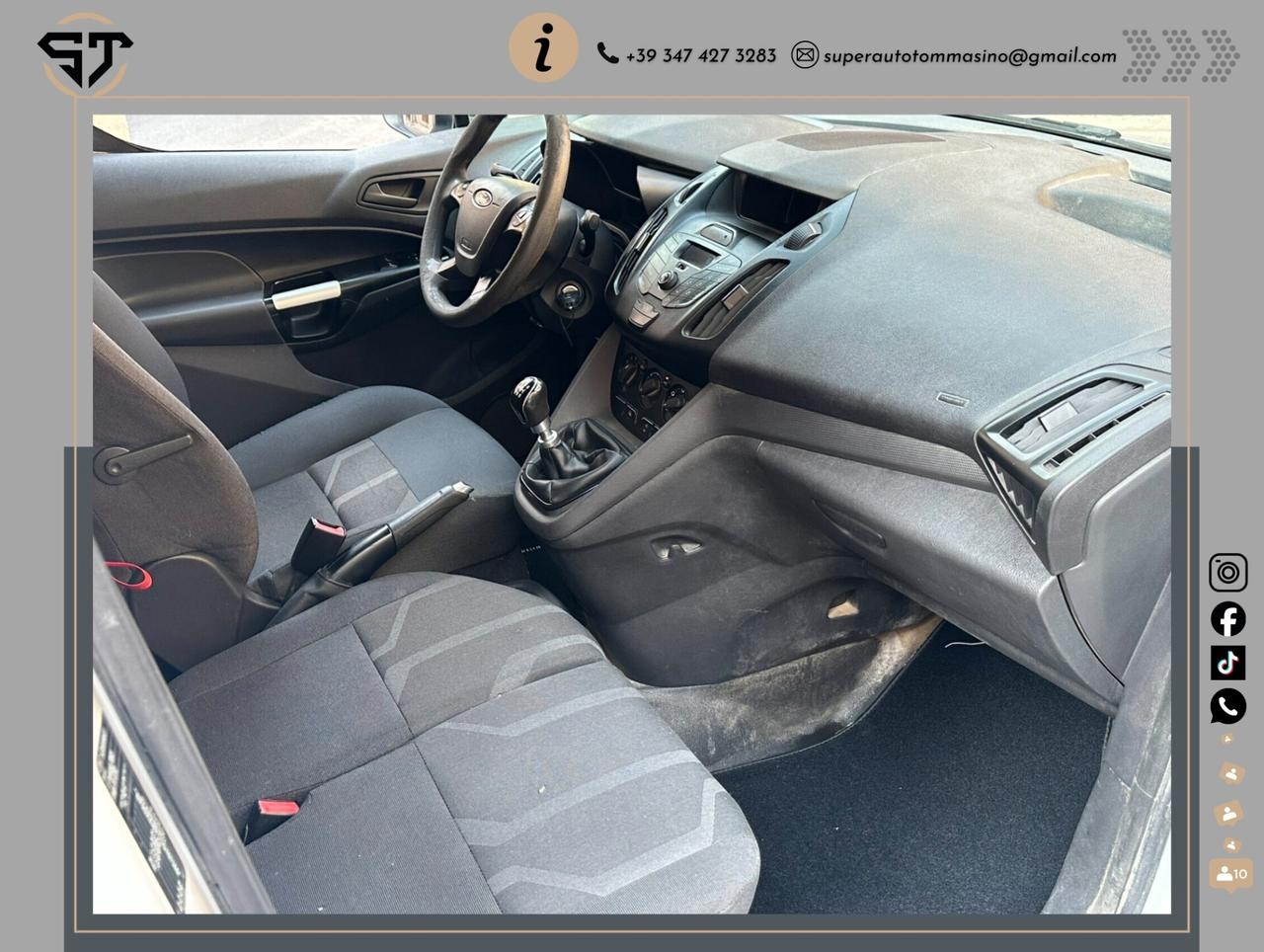 Ford Transit Connect 1.5 TDCi 120 CV PC 3 Posti