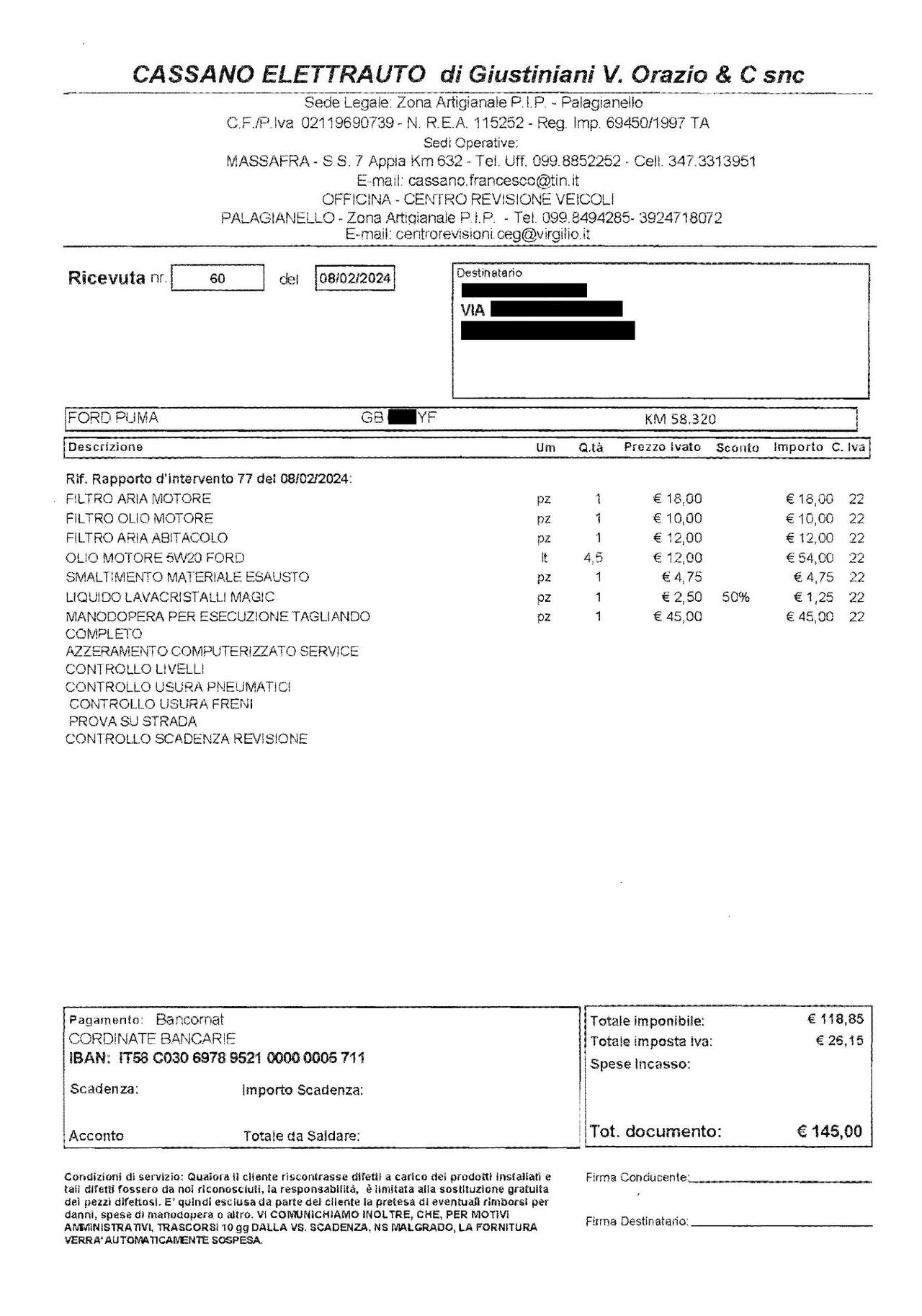 Ford Puma 1.0 EcoBoost 125 CV S&S ST-Line