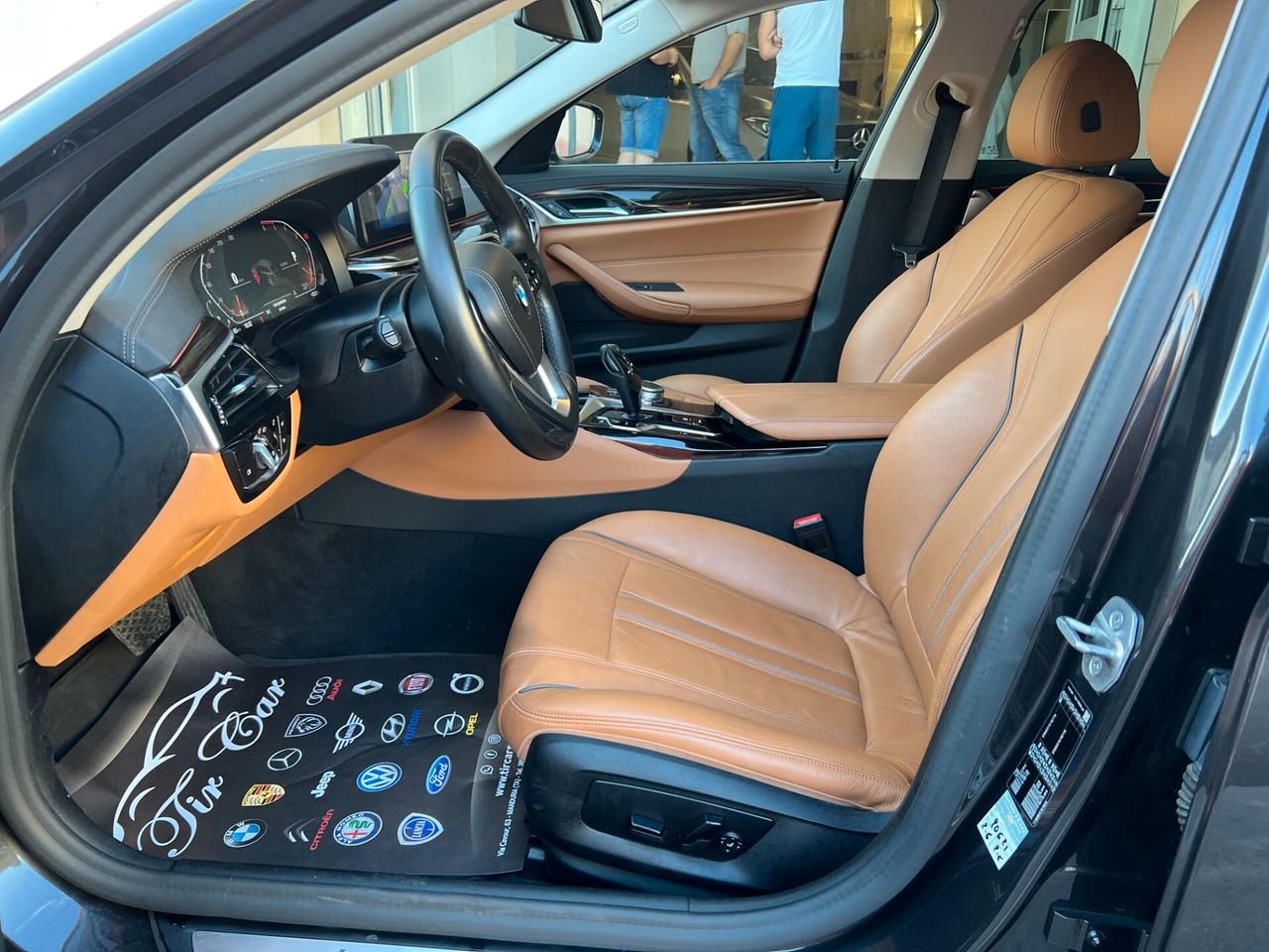 BMW 520D TOURING LUXURY 2.0 MHEV 190CV PELLE NAVI CAM ANNO 2021