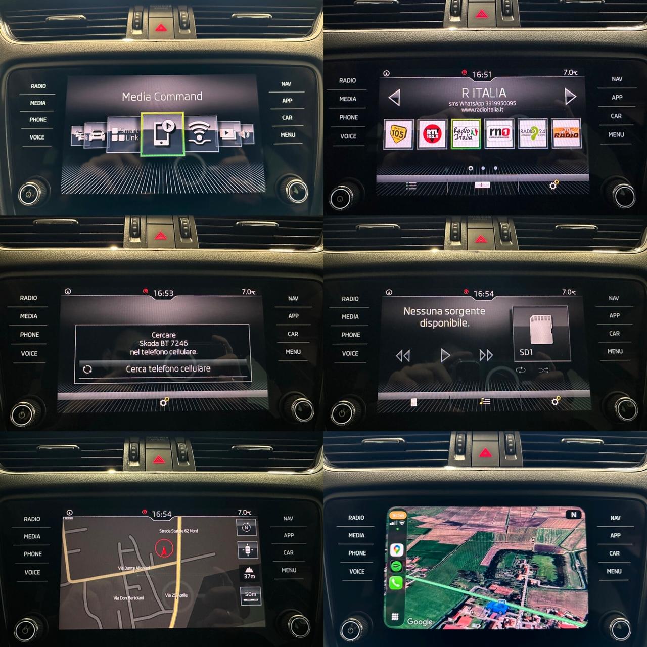 SKODA OCTAVIA 2.0 TDI AMBITION 150cv dsg *CARPLAY*NAVI*CRUISE