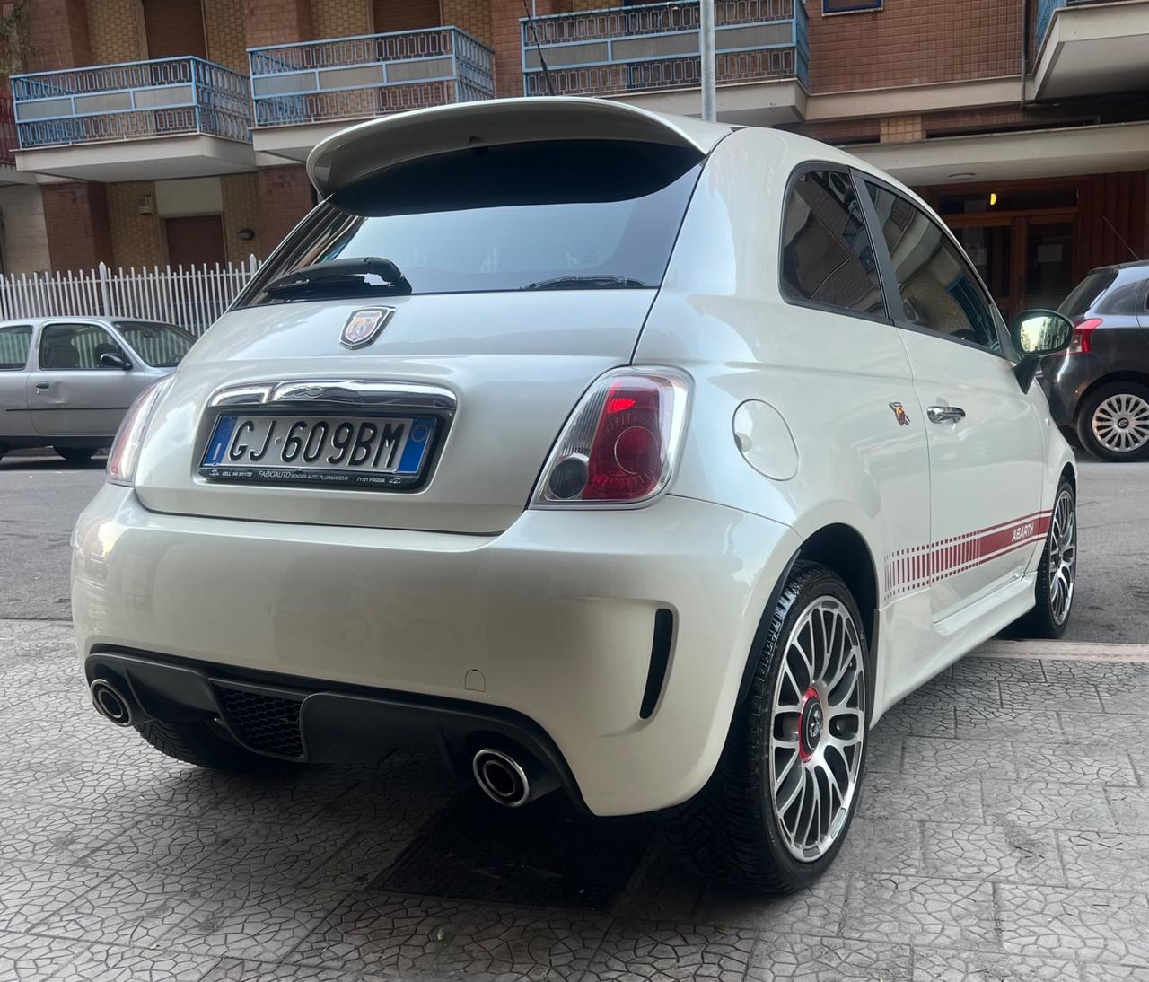 ABARTH 500 135 CAVALLI BIANCO PERLA