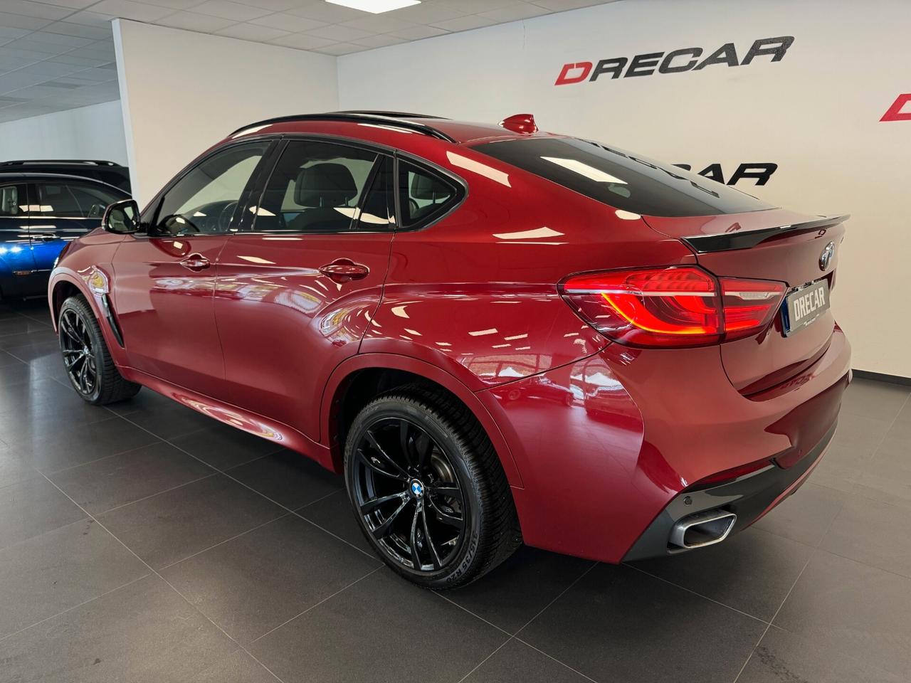 Bmw X6 xDrive30d 258CV Msport FLAMENCO RED INTERNI INDIVIDAUL TAGLIANDI