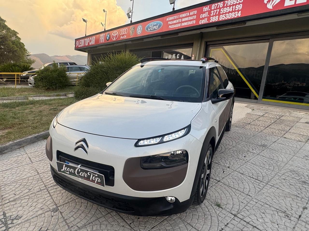 Citroen C4 Cactus BlueHDi 100 Shine bianco perlato