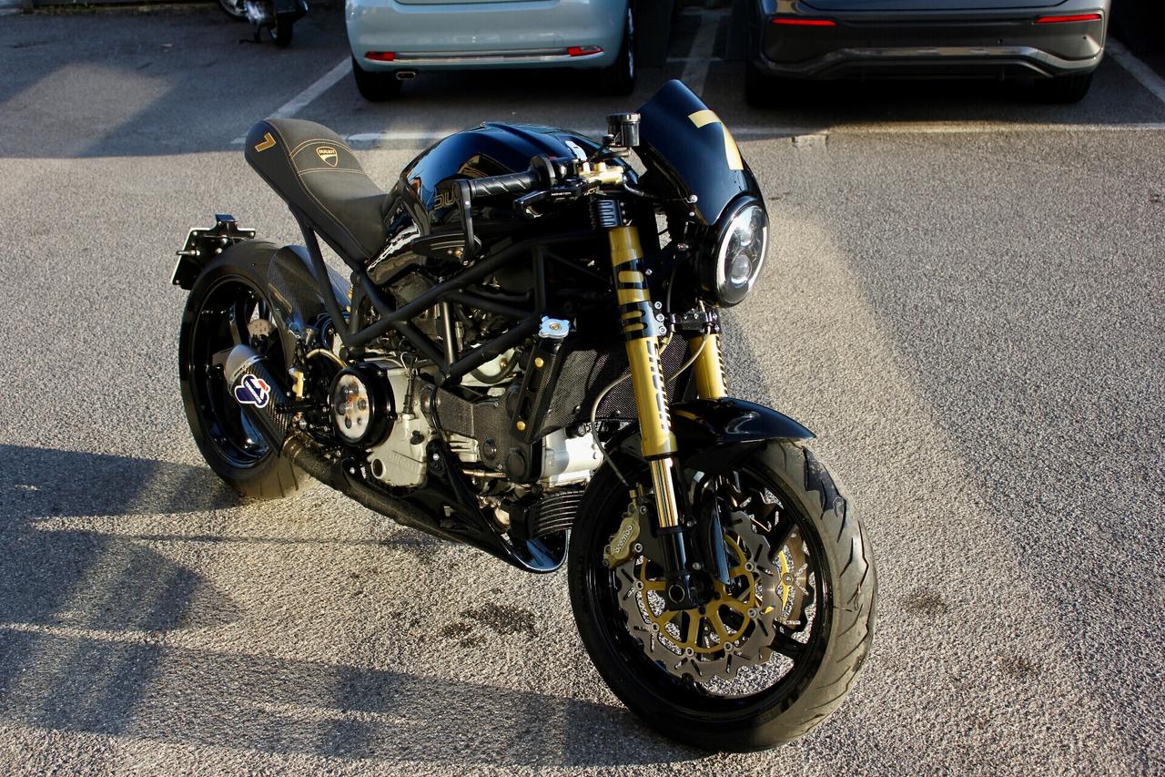 Ducati Monster S4R PARAFANGO CARBONIO PEDANE SPORTIVE