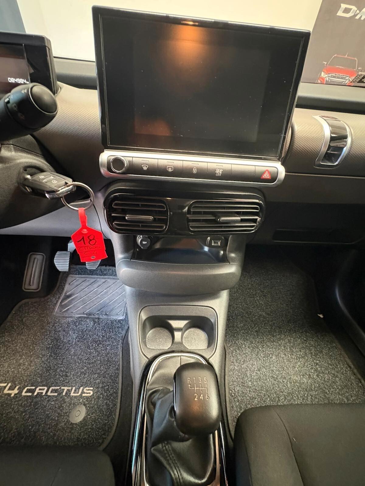 CITROEN C4 CACTUS Diesel 1.5 CV 102 EURO 6D Per NEOPATENTATI Km 84.384 garanzia 12 mesi