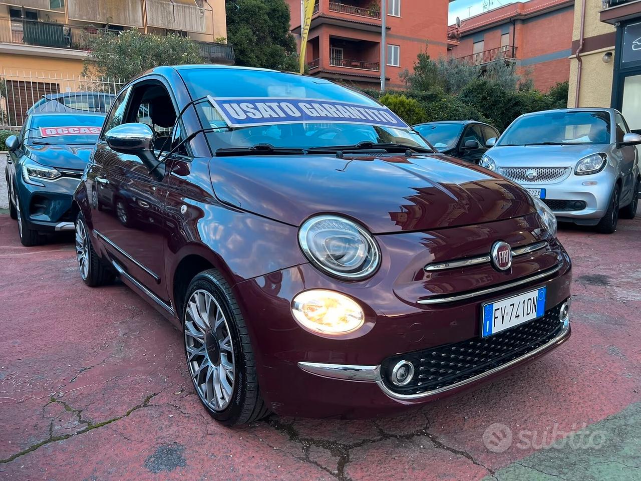 FIAT 500 BORDEAUX *ADATTA A NEOPATENTATI*