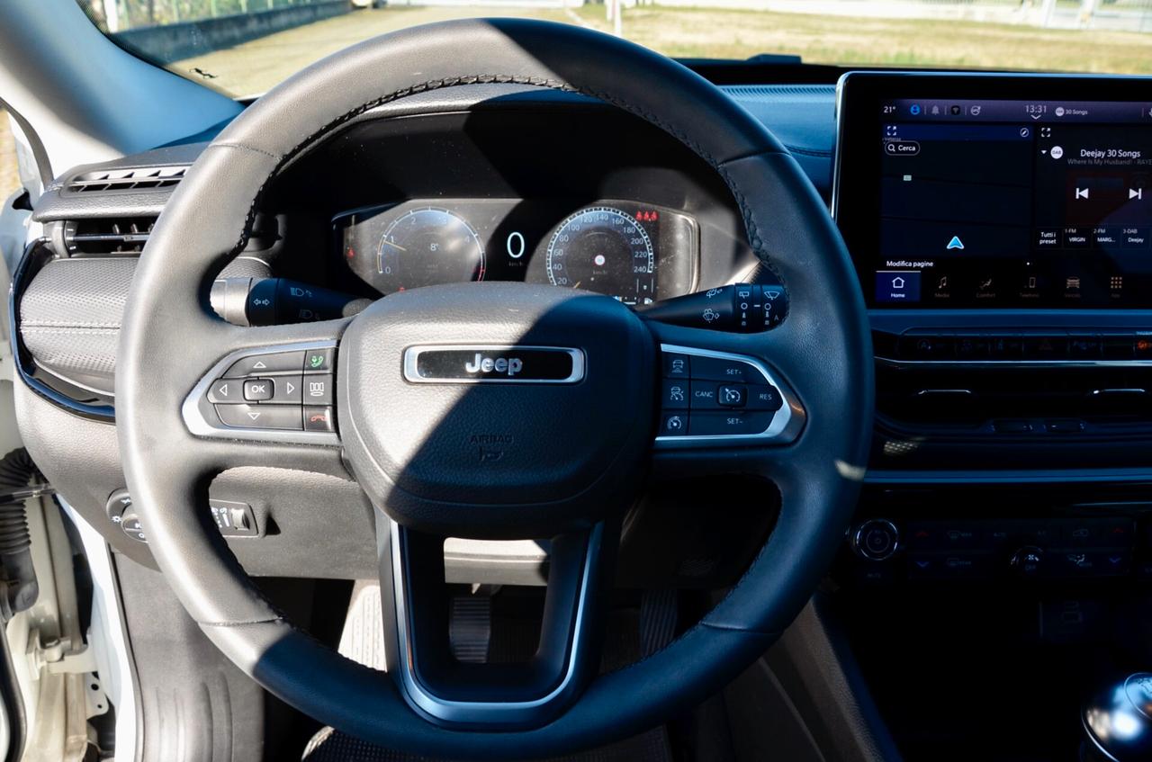 JEEP COMPASS 1.6 MTJ NIGHT EAGLE 2WD 130cv, UNICO UTILIZZATORE, UFF ITALIANA, SERVICE CON FATTURE, EURO 6D, NAVI, RETROCAMERA, 19", PERMUTE