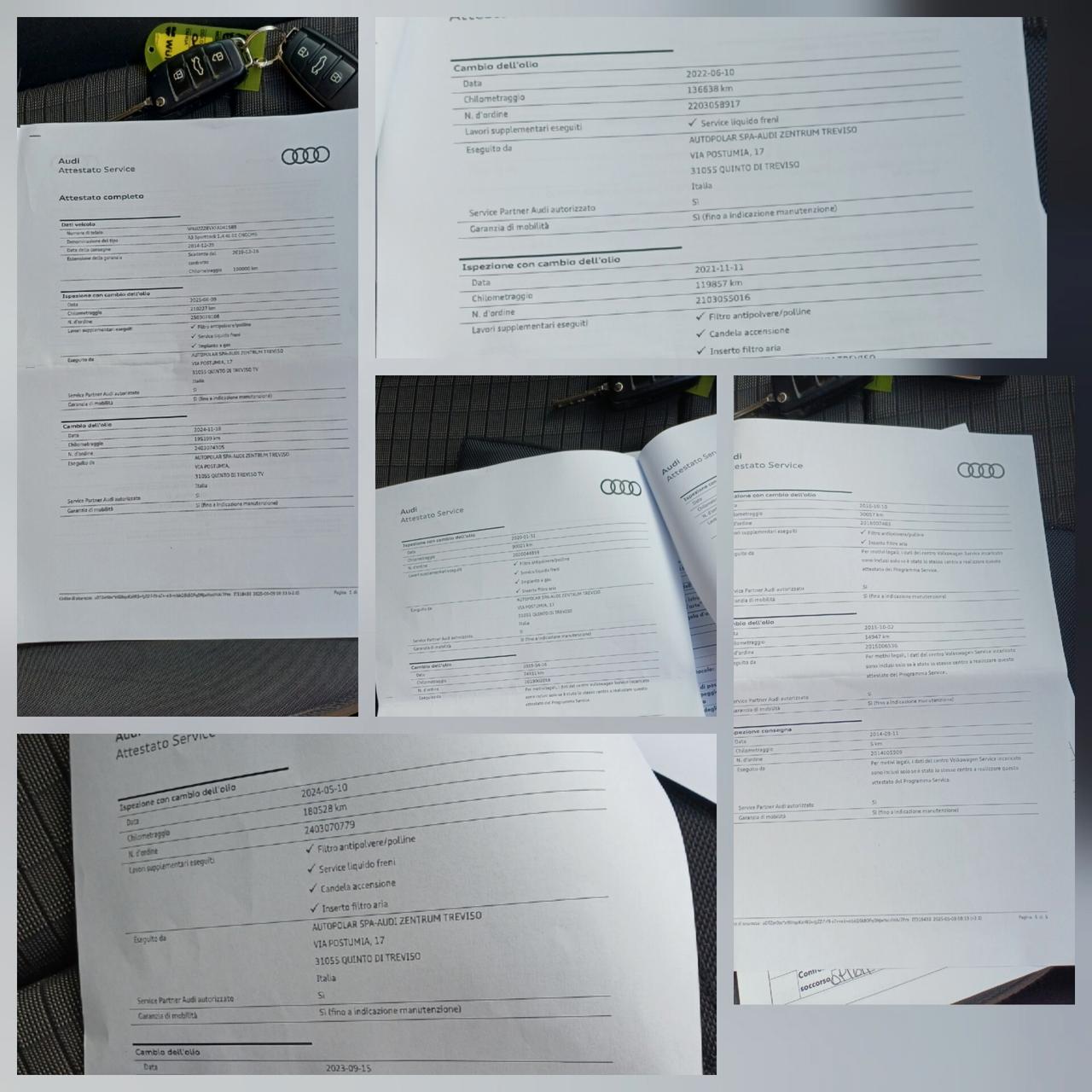 Audi A3 SPB 1.4 TFSI g-tron Ambiente Ok Neopatentati