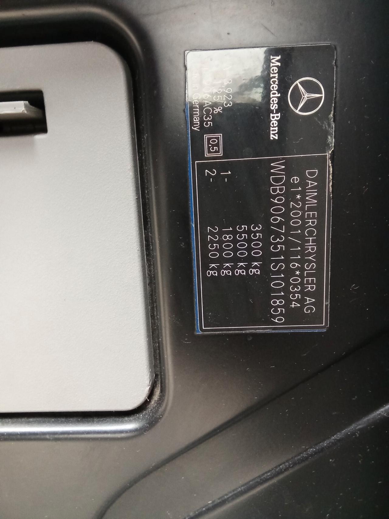 Mercedes-Benz Sprinter PULMINO MB906 C35 Mini Bus- 9 posti