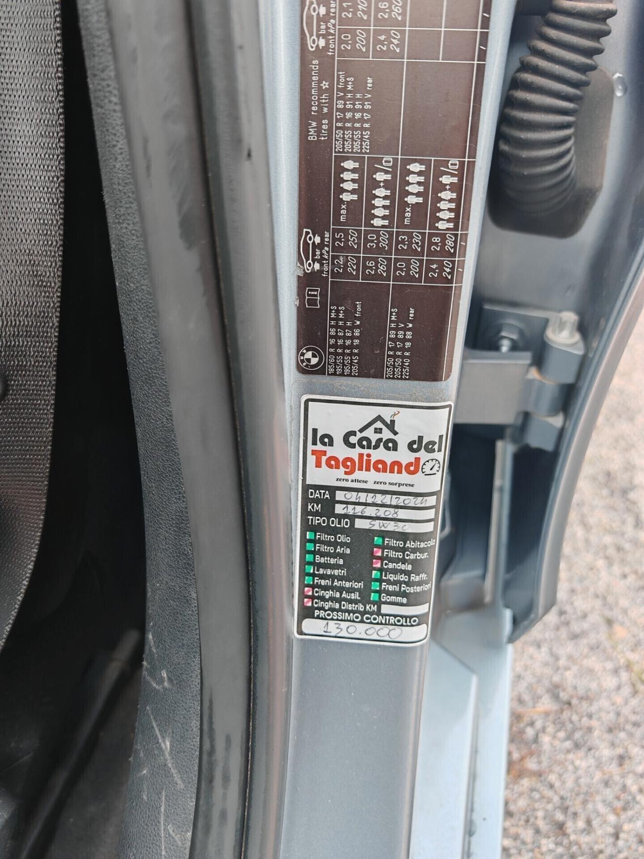 BMW 118 D 5P 122CV M47. ,OK NEOPATENTATI MAI INCIDENTATA .