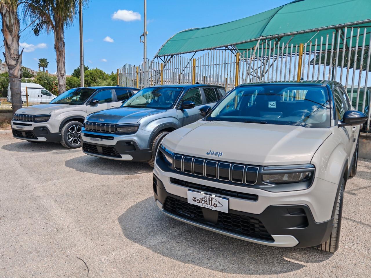 Jeep Avenger 1.2 Turbo 100 CV Longitude/Altitude/Summit