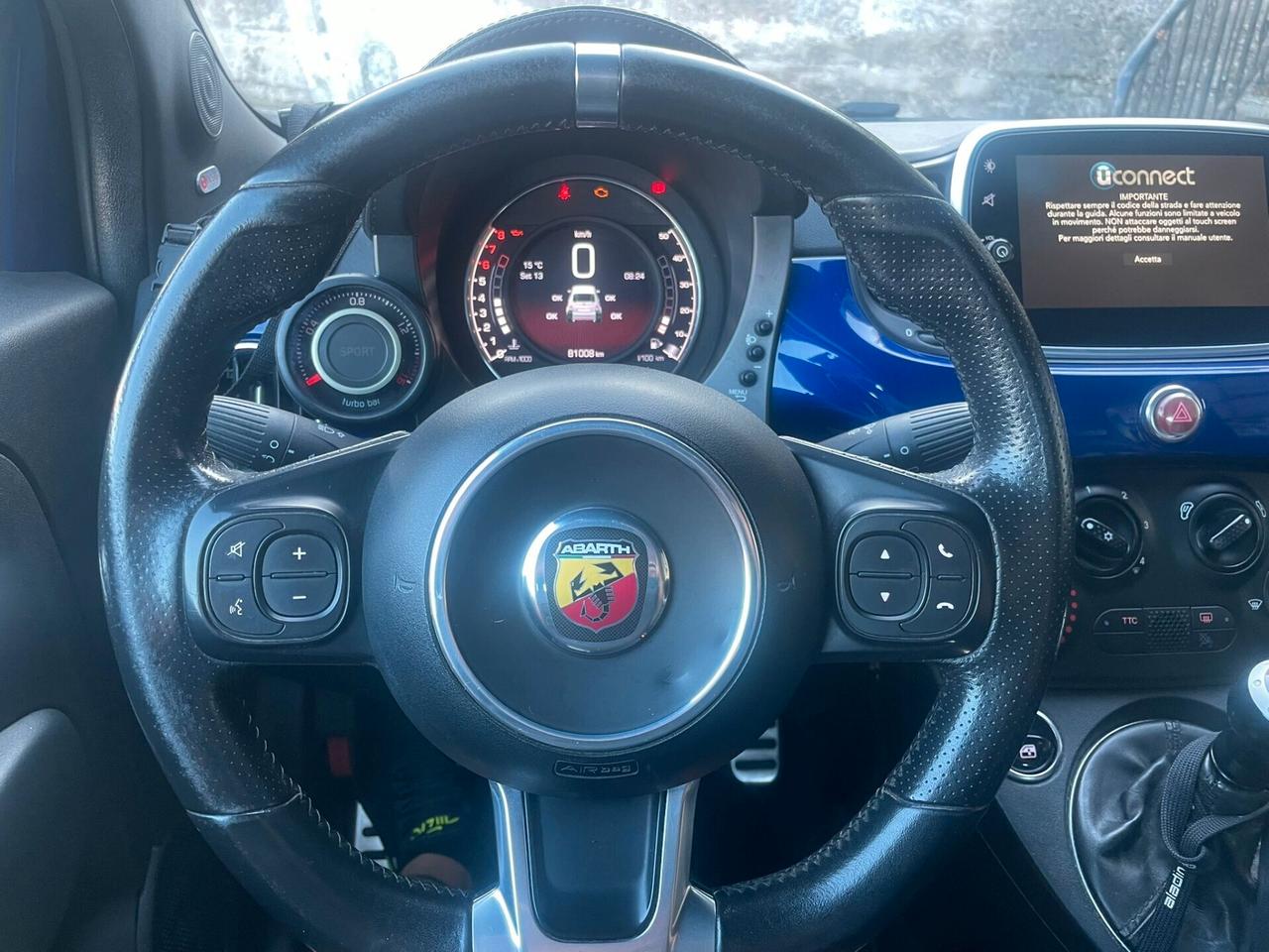 Abarth 595 1.4 Turbo T-Jet 180 CV Competizione 2017 Top