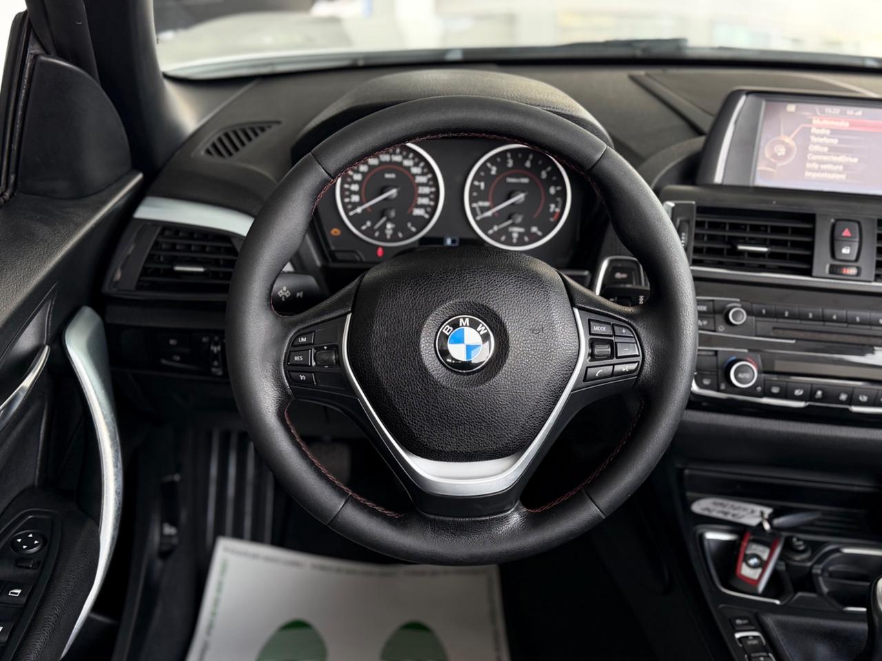 Bmw 218i Cabrio Sport Bianco Perla