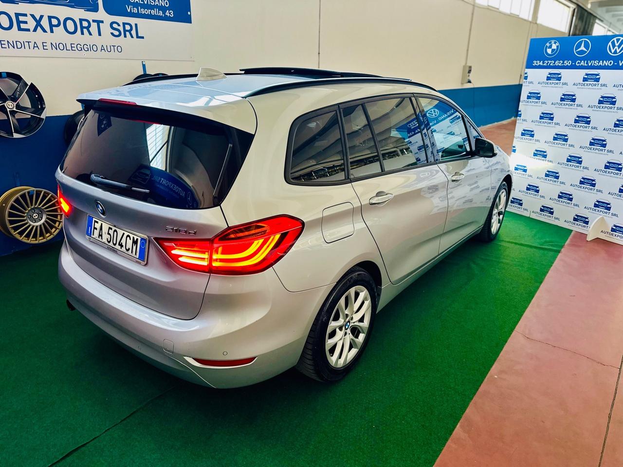 BmwSerie2Gran Tourer 218d/7posti/automatic/euro6