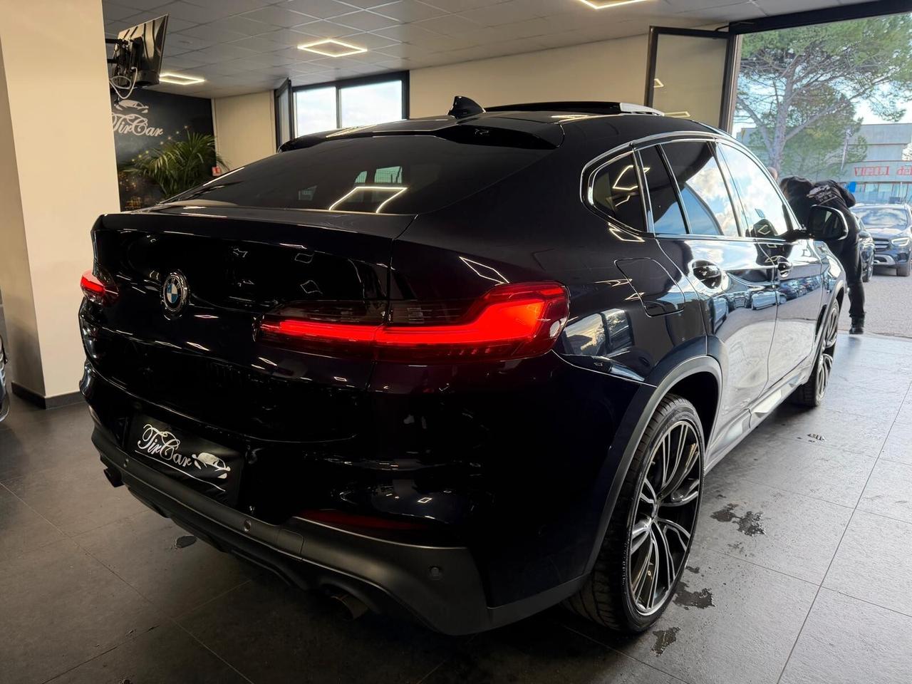 BMW X4 M-SPORT X 2.0 X-DRIVE 190CV TETTO PELLE NAVI ANNO 2019