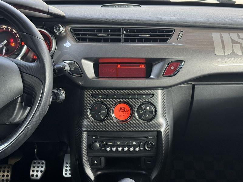 Citroën DS3 1.6 turbo thp Racing 207cv COMPLETAMENTE ORIGINALE 100.700KM