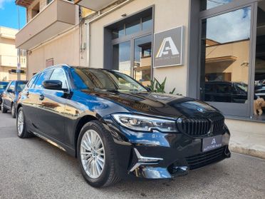 Bmw 318 D 48V Touring Luxury+Pelle+Vetri Oscurati...