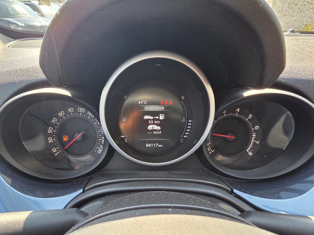 Fiat 500X 1.6 b. Euro 6B, solo 94.000m