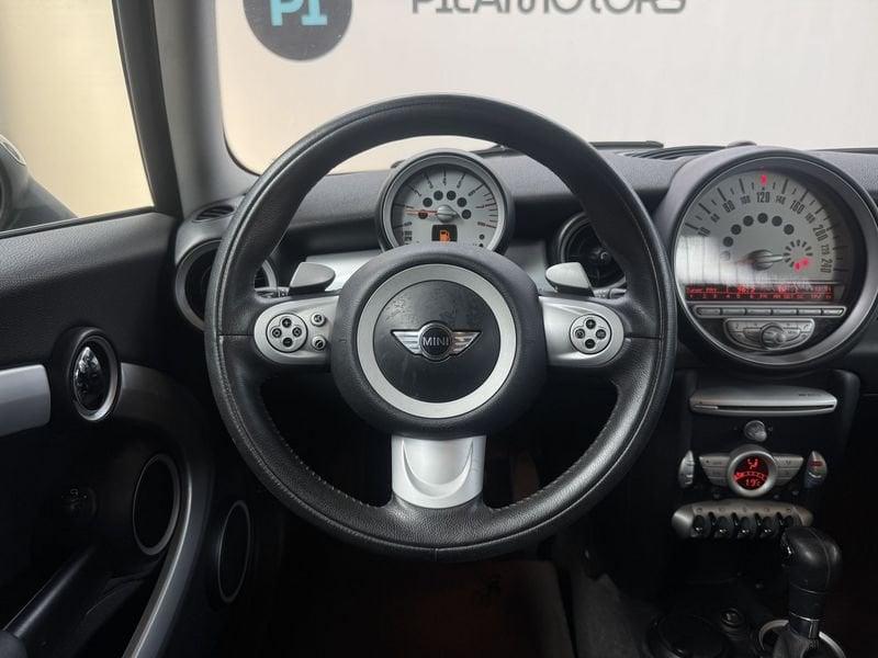 MINI Mini Mini 1.6 Cooper 120cv CAMBIO AUTOMATICO UNIPRO CRONOLOGIA TAGLIANDI NEOPATENTATI
