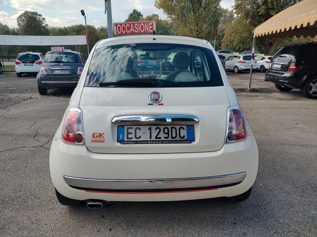 Fiat 500 S&S 1.2 Lounge, 69 cv, TETTO PANORAMICO, OK NEOPATENTATI