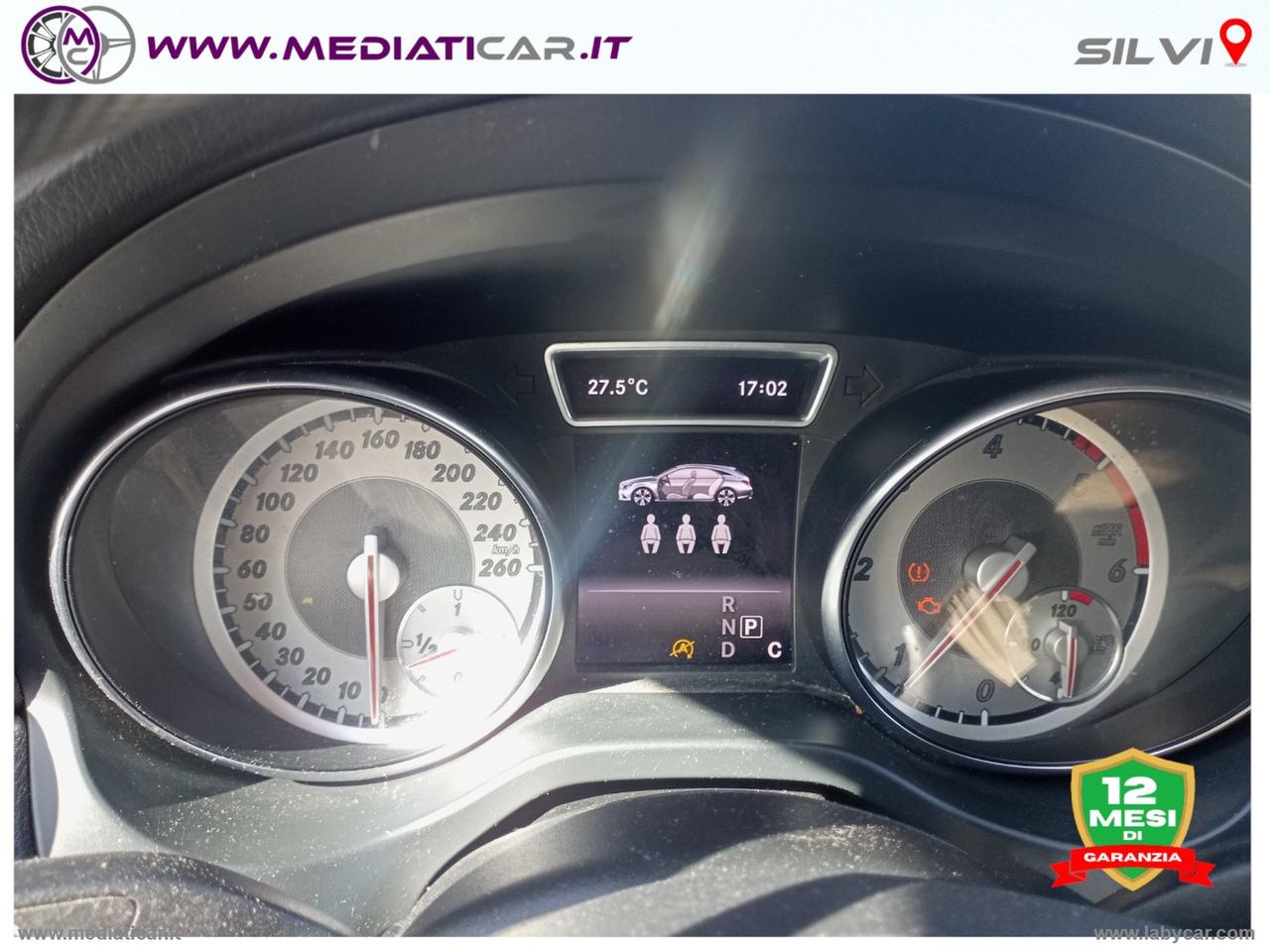 MERCEDES-BENZ CLA 180 d S.W. Automatic Sport GOMME NUOVE