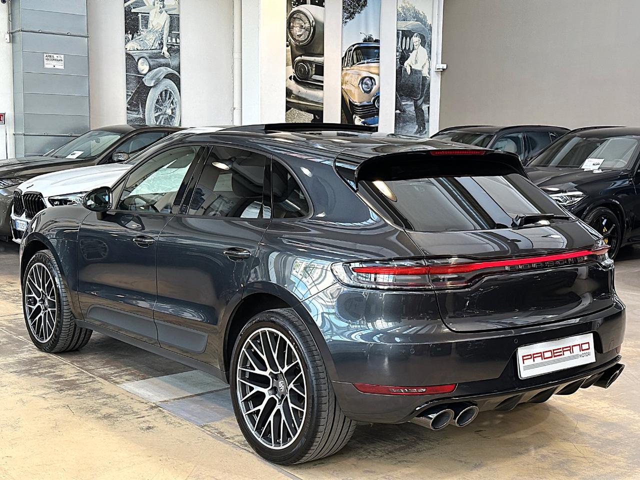 Porsche Macan 2.0 245cv PDK-21"Tetto-PDLS-PASM-Scarichi-Pelle