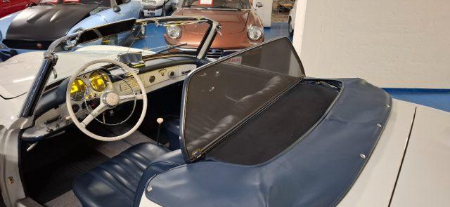 MERCEDES-BENZ 190 SL ***ASI TARGA ORO***BIANCA con PELLE BLU