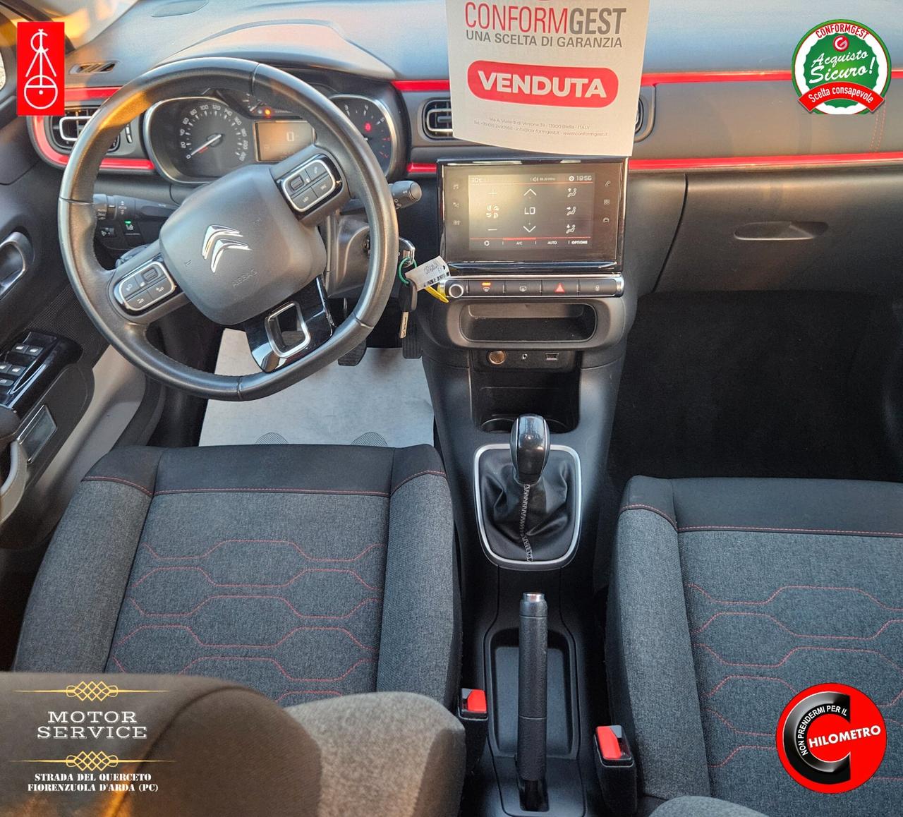 Citroen C3 1.2 benzina 82 69000km garantita