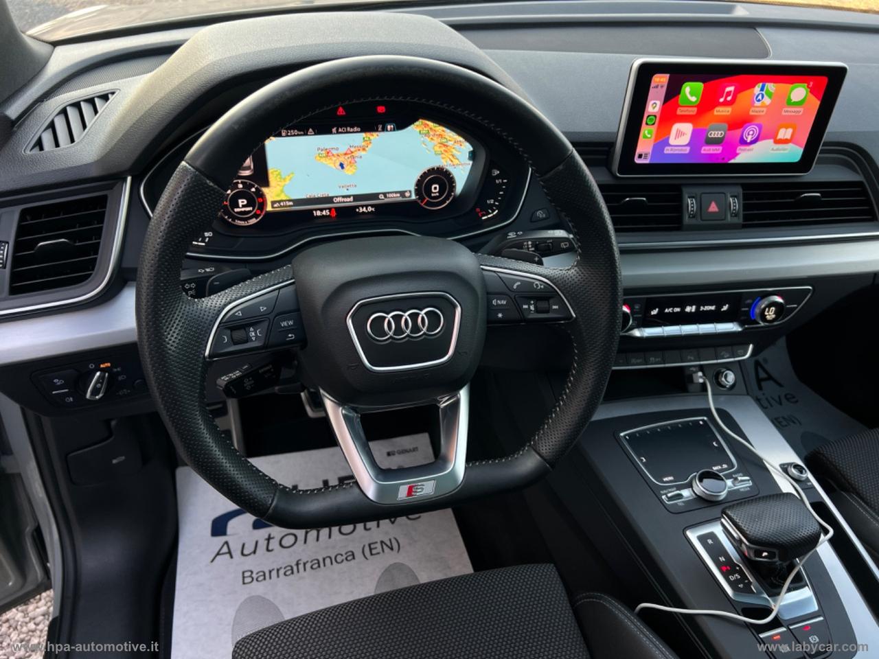 AUDI Q5 2.0TDI quattro S-tronic S-line TETTO LED NAVI PELLE CERCHI 20