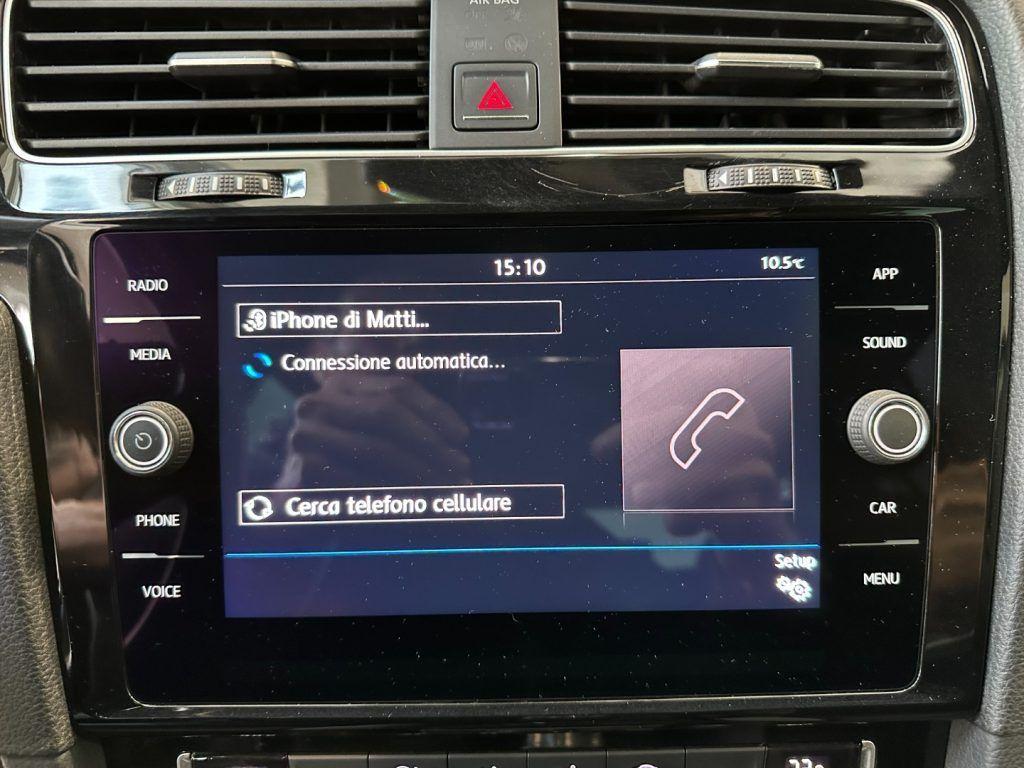 Volkswagen Golf 1.4 TSI 125 CV Sport R Line - Carplay - 17"