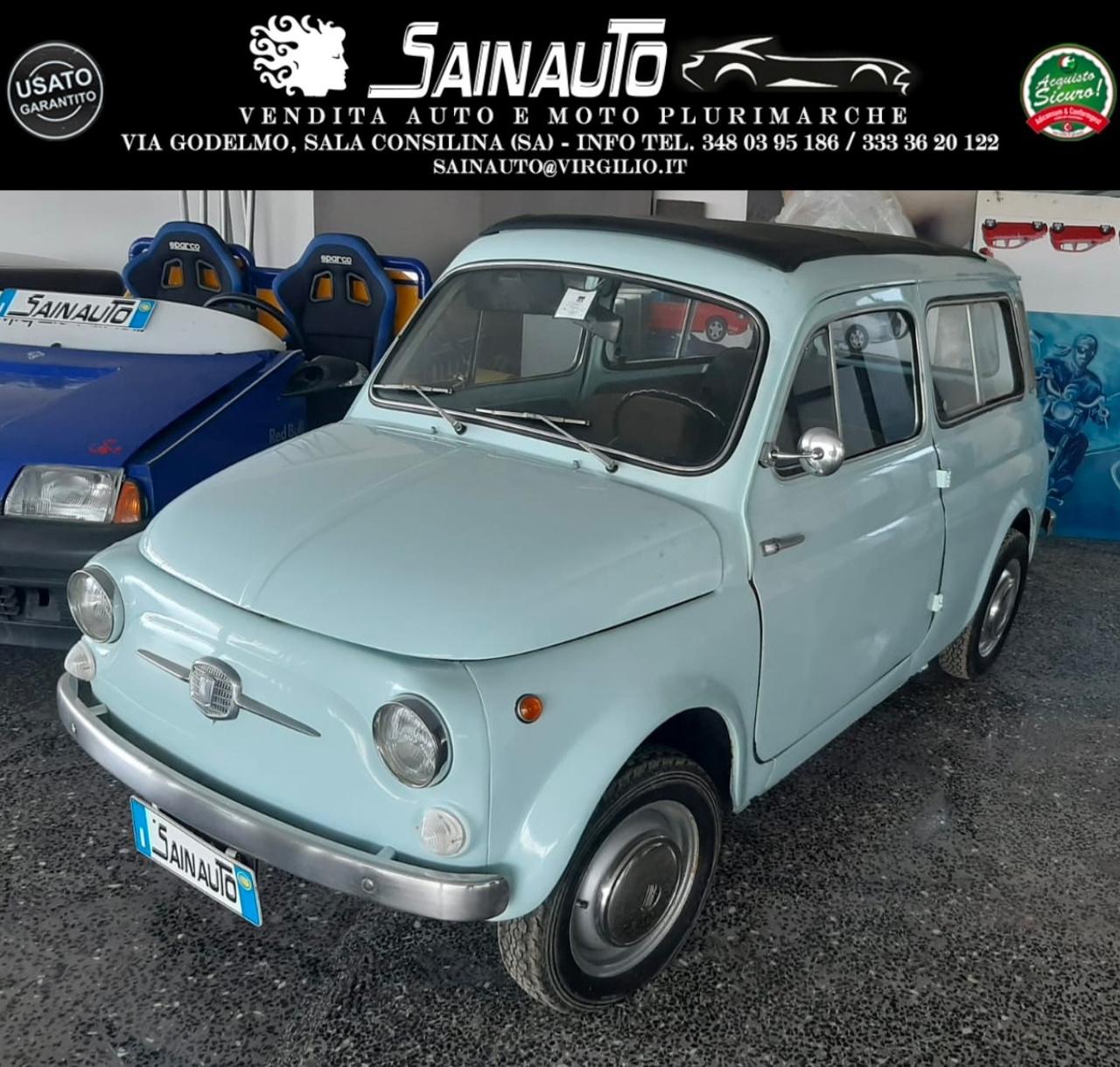 Autobianchi Bianchina trasformabile iscritta asi