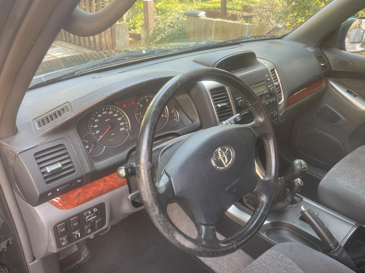 TOYOTA LAND CRUISER 4WD 3.0 D-4D 163CV 3PORTE GANCIO